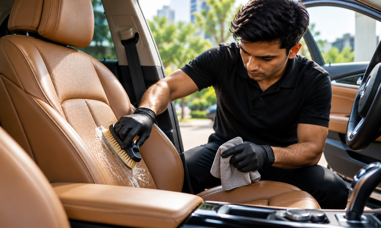 Best Car Leather Cleaning in Chandigarh, Mohali, and Panchkula